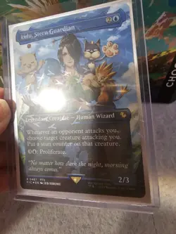 Lulu Stern Guardian Chocobo Track Print Foil Mtg NM - Image 2