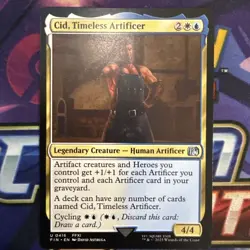 MTG Cid, Timeless Artificer (0416), NM-Mint, English Final Fantasy - Image 1