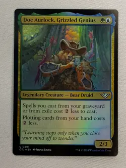 Doc Aurlock, Grizzled Genius Outlaws of Thunder Junction Foil - Image 1