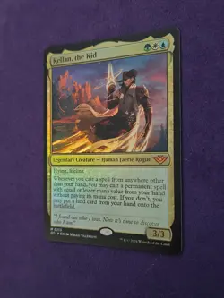 Kellan, the Kid MTG Outlaws of Thunder Junction 213 NM FOIL - Image 2