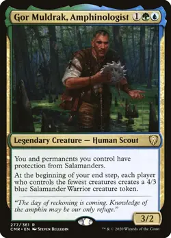 Gor Muldrak, Amphinologist (Near Mint NM) MTG Commander Legends - Image 1