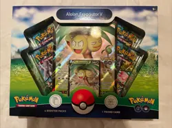 Pokemon TCG Pokemon Go Alolan Exeggutor V Box Booster Factory Sealed 820650870545 - Image 4