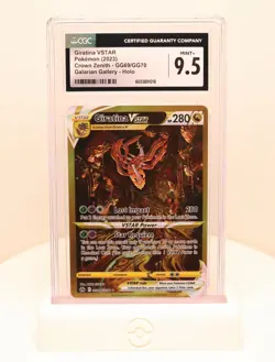 Giratina VSTAR GG69/GG70 Pokemon Crown Zenith CGC 9.5 MINT+ - Image 1