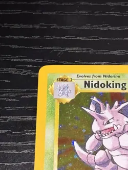 Pokemon TCG Nidoking Base Set 2 11/130 Holo Rare 2000 Wizards Stage 2 90 HP - Image 3
