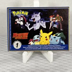 Squirtle #07 Pokemon PokeTrivia Mewtwo Strikes Back Burger King Promo VINTAGE - Image 2