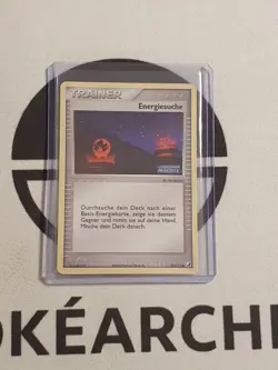 Pokemon Karte Energiesuche 94/115 Verborgene Machte Stamp Reverse Holo Deutsch - Image 1