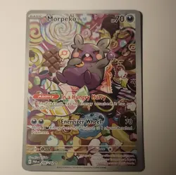 The Pokemon Company Morpeko 206/182 SV04 Paradox Rift Illustration Rare Holo EN - Image 1