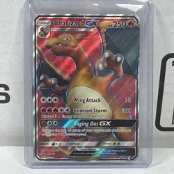 2017 Pokemon Charizard EX SM60 Promo *Damaged* - Image 1