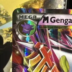 Pokemon TCG M Gengar EX XY166 XY Mega Evolutions promo lp - Image 2