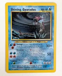 Shining Gyarados 65/64 Neo Revelation Holo Secret Rare LP excellent Pokemon TCG - Image 1