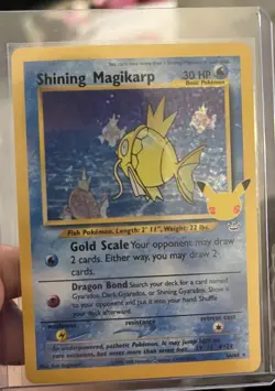 Pokemon Shining Magikarp Shiny Holo Rare Celebrations Classic 66/64 English - Image 1