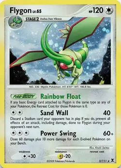 Flygon - 5/111 - Holo Rare - Rising Rivals #5 Pokemon TCG - Image 1
