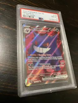 Pokemon PSA 8 Temporal Forces Gengar ex 193/162 Holo - Image 1
