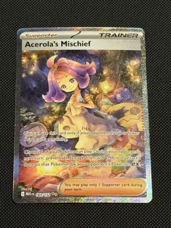 Acerola's Mischief 183/132 Me01: Mega Evolution Holo Pokemon TCG SIR - Image 2