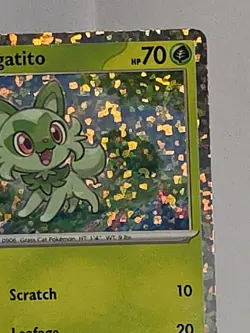 Sprigatito 001/015 McDonald's Promos 2023 Promo Holo NM - LP Pokemon TCG - Image 3