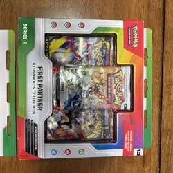 Pokemon TCG First Partner Illustration Collection Series 1 New Sealed 2x - Image 3