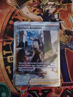 Pokemon TCG Cynthia's Ambition GG60/GG70 Crown Zenith Ultra Rare NM/M Condition - Image 1