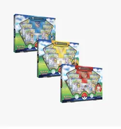 Pokemon TCG: Go Special Collection Box Set of 3 Team Valor, Mystic, Instinct - Image 1