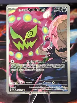 Cynthia's Spiritomb 244/217 Pokemon TCG Ascended Heroes Illustration Rare NM/M - Image 1