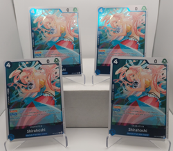 Shirahoshi Playset - OP14-047 x4 - The Azure Sea's Seven - One Piece TCG - Image 1