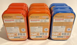 LOT of 9: One Piece Tin Pack Set Vol 2 [TS-02] English, new and sealed. - Image 2