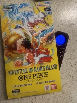 One Piece Adventure On Kami’s Island OP15-EB04 Sleeved Booster Pack. HEAVY UGOD - Image 1