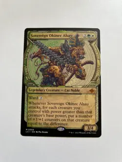 Sovereign Okinec Ahau (Showcase) The Lost Caverns of Ixalan Regular NM MTG - Image 1