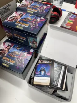 Empty Booster Box With 350 Riftbound League Of Legends Mixed Cards Pack Fresh - Image 1