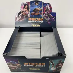 Empty Booster Box With 350 Riftbound League Of Legends Mixed Cards Pack Fresh - Image 3
