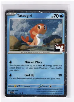Tatsugiri (Cosmos Holo)SWIRL 062/198 Prize Pack Series Cards Stamped - NM - Image 1