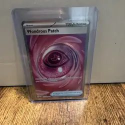 Pokemon TCG Wondrous Patch 117/098 POR Trainer Item Holo Card English - Image 2