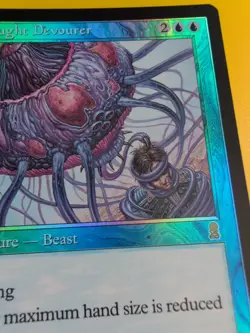 Thought Devourer. Beast MTG Card. Odyssey.Old Border FOIL. - Image 5