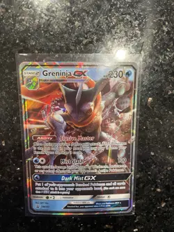 Pokemon Greninja GX SM197 SM Full Art Promo Holo Card 230 HP English - Image 1
