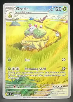 Pokemon TCG Grotle 164/162 Temporal Forces Illustration Rare English NM Card IR - Image 1