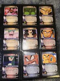 Score Dragon Ball Z CCG Mixed Lot 2000 Cards Goku Vegeta Foil & Regular Vintage - Image 2