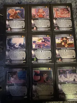 Score Dragon Ball Z CCG Mixed Lot 2000 Cards Goku Vegeta Foil & Regular Vintage - Image 5