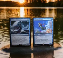 Tishana's Tidebinder the Lost Caverns of Ixalan + Thieving Skydiver ZNR MTG LP - Image 1