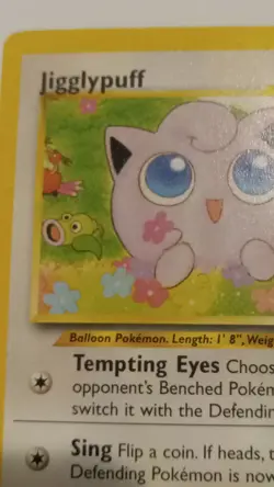 Pokemon Jigglypuff 08/18 Southern Islands Promo Regular 50 HP Basic 2001 Card - Image 1