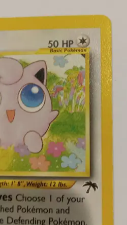 Pokemon Jigglypuff 08/18 Southern Islands Promo Regular 50 HP Basic 2001 Card - Image 2