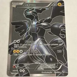 Zekrom 114/114 - Black & White Base - Full Art Holo Rare Pokemon Card - SEE PICS - Image 1