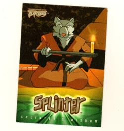 Teenage Mutant Ninja Turtles Splinter's Wisdom #1 2003 Fleer TMNT Cards - Image 1