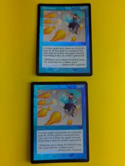 Syncopate x2. Instant. MTG Card. Odyssey.Old Border FOIL. - Image 2