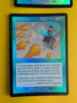 Syncopate x2. Instant. MTG Card. Odyssey.Old Border FOIL. - Image 3