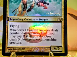Oros the Avenger rare foil magic the gathering planar chaos trading card singles - Image 3