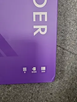 Vault X 9 Pocket Trading Card Zip Binder 360 Cards Premium Exo Tec Album Purple - Image 2