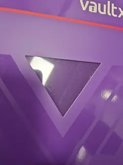 Vault X 9 Pocket Trading Card Zip Binder 360 Cards Premium Exo Tec Album Purple - Image 5