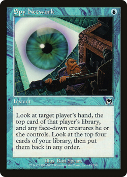 Spy Network #115 (LP) Onslaught ONS Magic MTG - Image 1