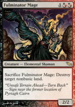 [1x] Fulminator Mage - Near Mint, English - Shadowmoor MTG Magic - Image 1