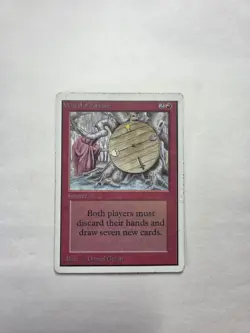 MTG Wheel of Fortune Unlimited MP Moderate Play Vintage Magic The Gathering - Image 1