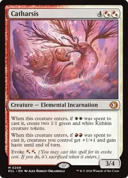 FOIL CATHARSIS x1 mtg NM Lorwyn Eclipsed 1 Mythic - Image 1